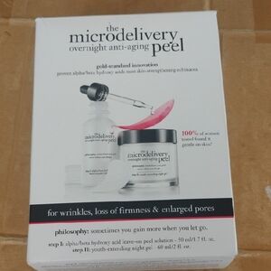 Philosophy Microdelivery Overnight Peel - White and Pink